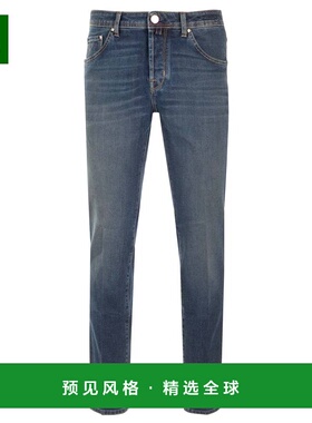 香港直邮JACOB COHEN 男士牛仔裤 UQE1540942D AW2024 蓝色 