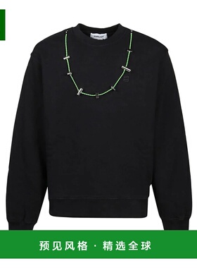 香港直邮AMBUSH 男士卫衣 BMBA028F22FLE001 AW2022 黑色