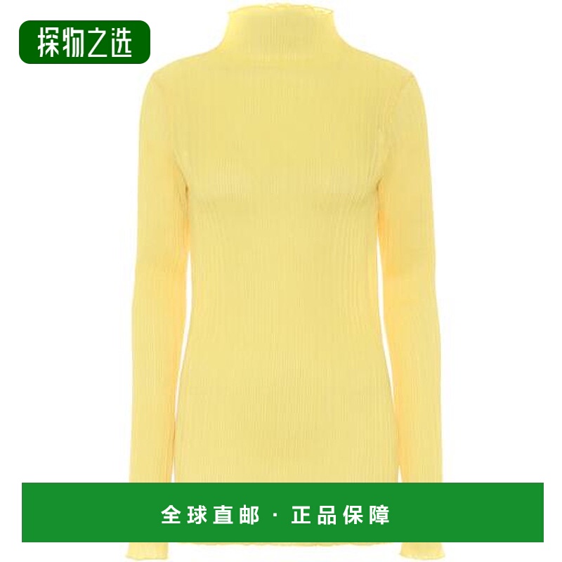 香港直邮Jil Sander 吉尔·桑达 女士 罗纹针织上衣