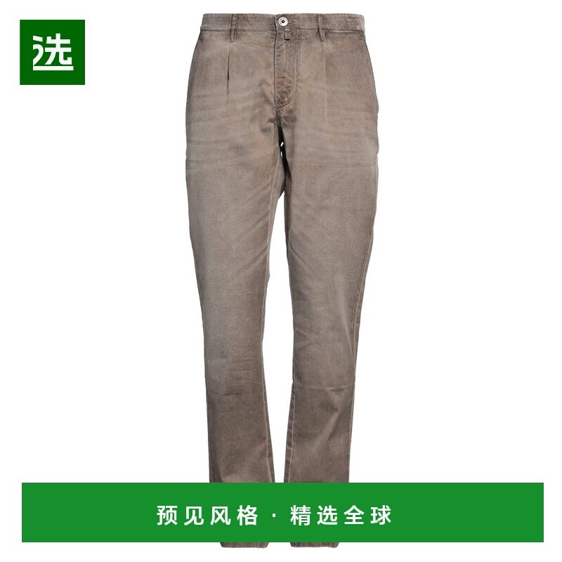 1h可退 香港直邮Jacob Cohen 男士 休闲长裤 brown棕色 舒适时尚,男装,休闲裤,淘宝优惠券,粉丝福利购,淘宝优惠卷