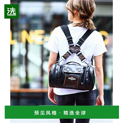 【日本直邮】DEVICE　女士　双肩包真皮时尚日常通勤百搭高级感