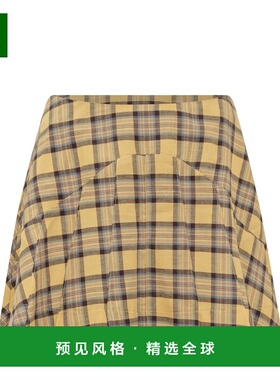 1h可退 香港直邮Collina Strada 女士 半身裙 XX7001MALLPLAID