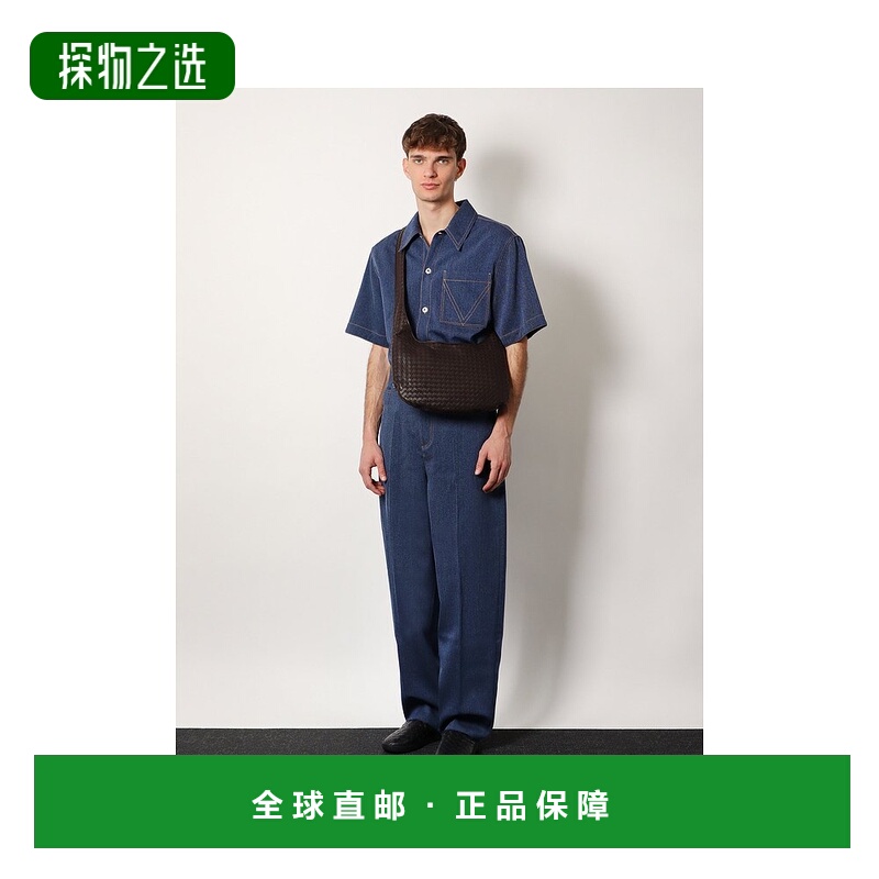 1h可退 香港直邮Bottega Veneta 葆蝶家 男士 拉链单肩包 826877V