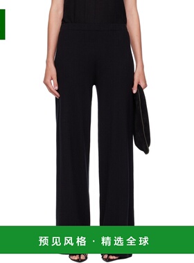 香港直邮LISA YANG 女士休闲裤 2025118NOIR AW2025 黑色 Aina 长