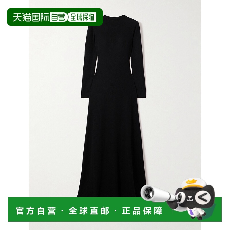 香港直邮Tom Ford 汤姆·福特 女士 羊绒混纺高领长款连衣裙 ACK6
