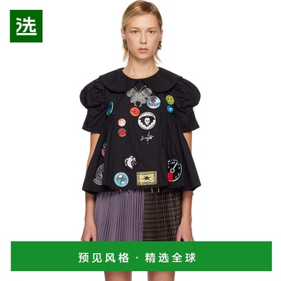 1h可退 香港直邮Chopova Lowena 女士 黑色 Alibi 上装 2317