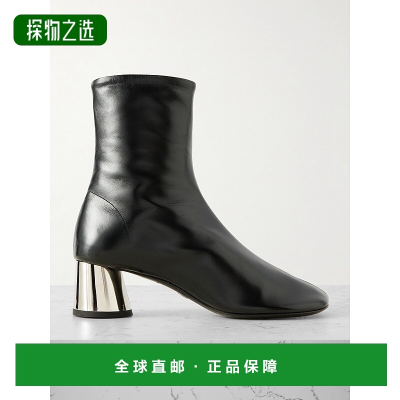 香港直邮Proenza Schouler 普罗恩萨·施罗 女士 露趾皮质短靴 SH