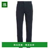 舒适时尚 1h可退 休闲长裤 blue蓝色 香港直邮Incotex 男士