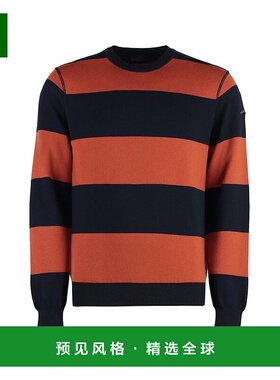1h可退 香港直邮Paul & Shark 保罗与鲨鱼 男士 条纹羊毛衫 14311