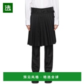美国直邮 黑色叠层长裤 Comme Garçons 1h可退 Plus des Homme