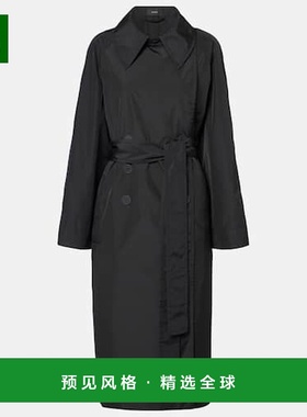 香港直邮JOSEPH 约瑟夫 女士 Chiswick 风衣 black黑色 舒适时尚