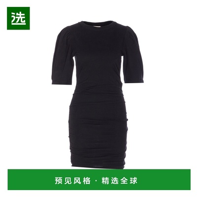 香港直邮ISABEL MARANT 女士连衣裙 RO1038FAA1N41I01BK SS2026