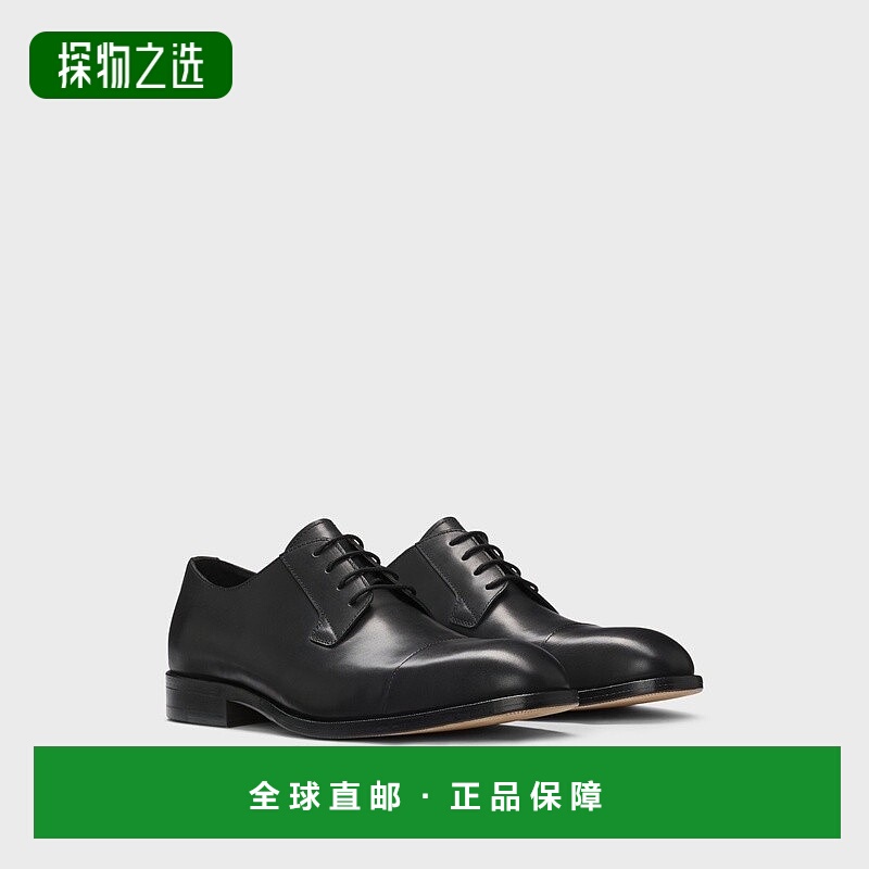 欧洲直邮HUGO BOSS雨果BOSS BLACK 尖头皮革德比鞋男鞋