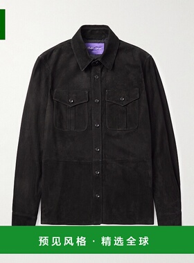 香港直邮Polo Ralph Lauren Polo 拉夫·劳伦 男士 Barron 绒面革