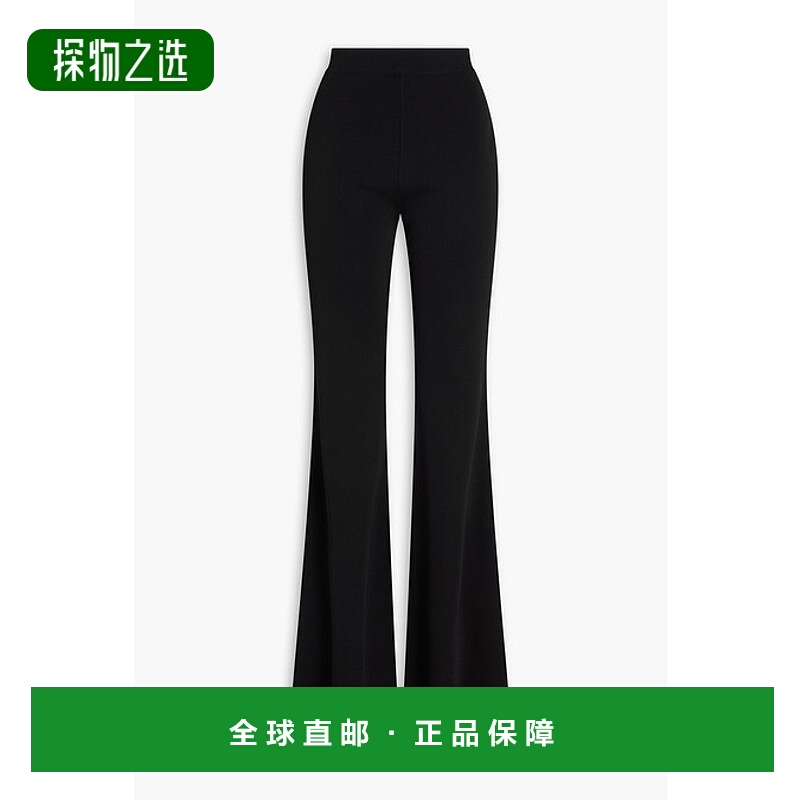 香港直邮Balmain 巴尔曼 女士 针织喇叭裤 BF0PP183KF30