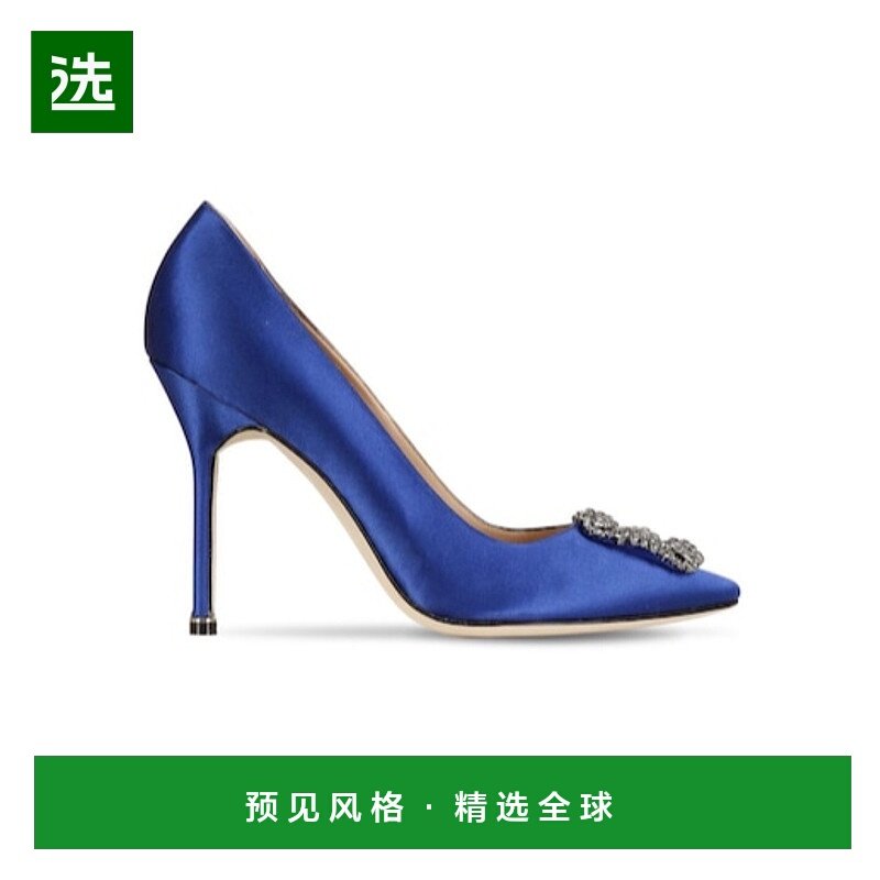 香港直邮Manolo Blahnik 徽标细跟高跟鞋 73I0C4008