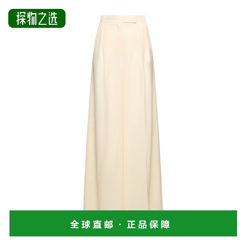 香港直邮Max Mara 阔腿休闲裤 80I-CD5035羊毛