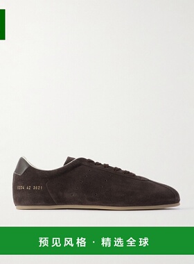 1h可退 香港直邮Common Projects 男士 Lo Profile 开车皮革边绒