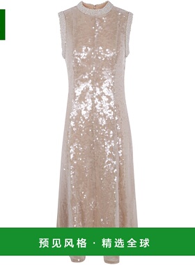 香港直邮SELF-PORTRAIT 女士连衣裙 RS25114MBG SS2025 卡其色