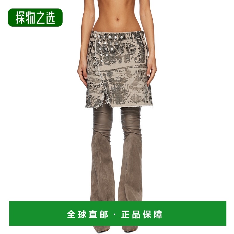 香港直邮rick owens 瑞克·欧文斯 DRKSHDW 女士 黑色 Concordian