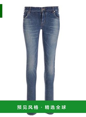 1h可退 欧洲直邮CELINE 女士牛仔裤 2N962067S07DU紧身裤