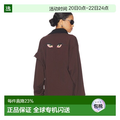 1h可退 香港直邮Ottolinger 女士 Polo 长袖上衣 11510291503