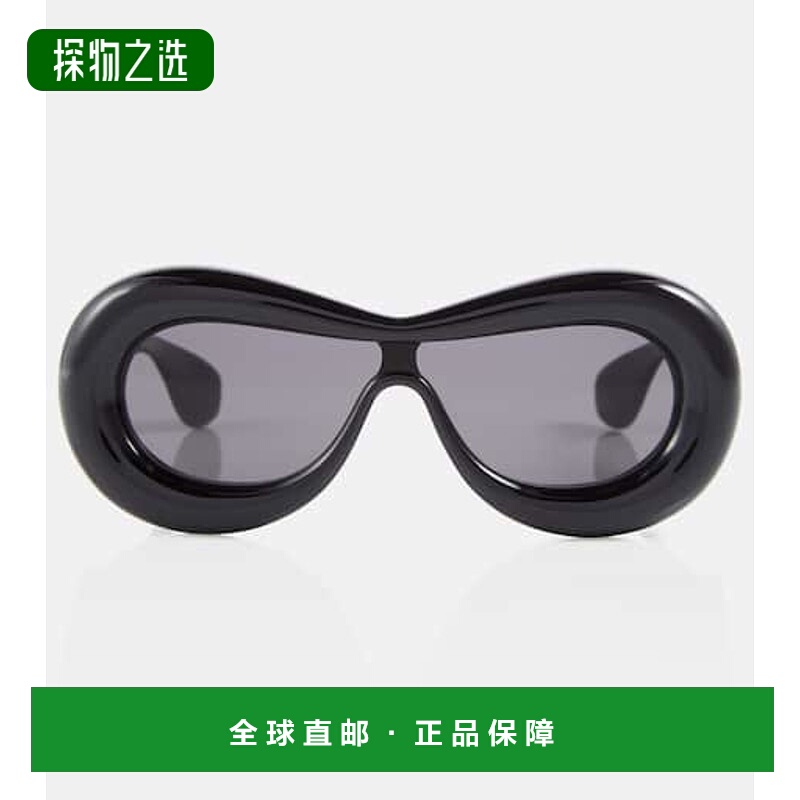 香港直邮LOEWE 罗意威 女士 Inflated 椭圆形太阳眼镜