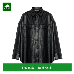 1h可退 香港直邮Michael Kors 迈克高仕 女士 长袖皮革衬衫 UR540