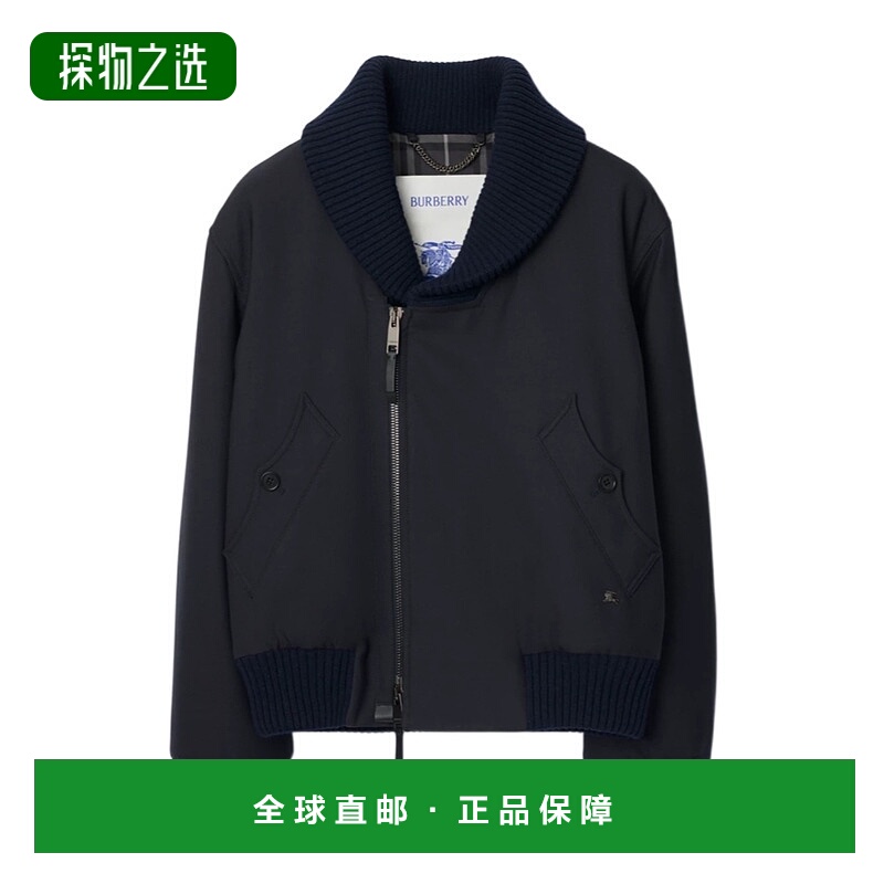 香港直邮Burberry 混纺飞行员棉服 81126241博柏利