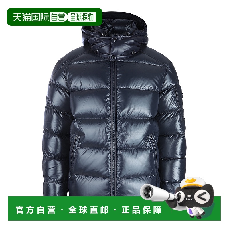 1h可退 香港直邮Moncler 盟可睐 男士 Maya 連帽短版羽絨服 K2091