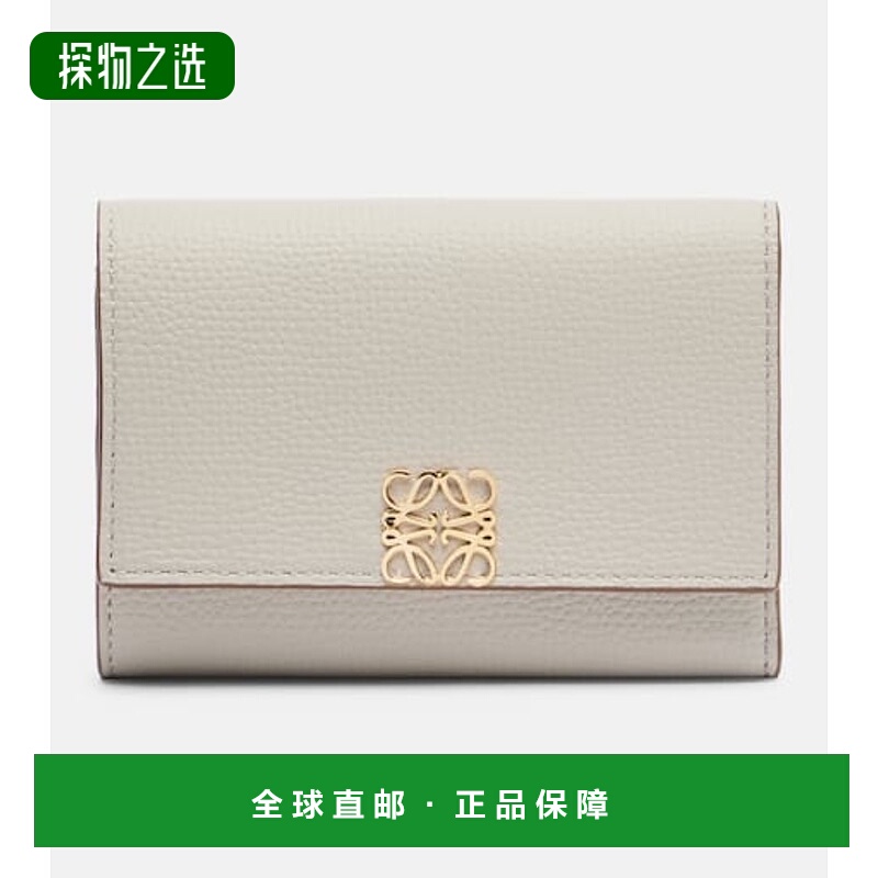 香港直邮LOEWE 罗意威 女士 Anagram 小号皮革钱包