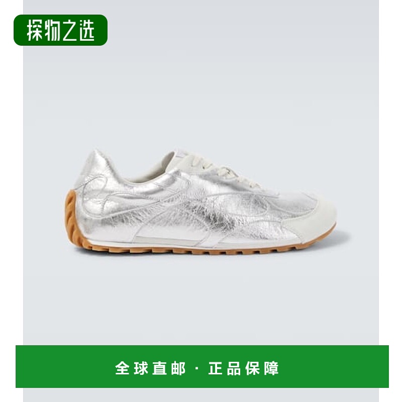 香港直邮Bottega Veneta 葆蝶家 男士 Orbit Flash 金属感皮质运