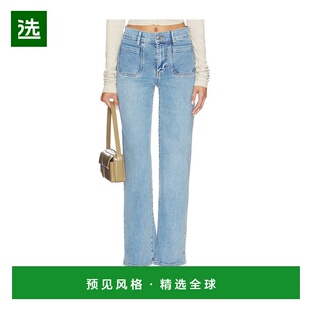 1h可退 香港直邮Frame Denim 女士 Modernist 修身居家口袋长裤 L