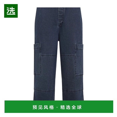 香港直邮Jacquemus 腰带袢牛仔裤 PAM00541AD00049工装裤