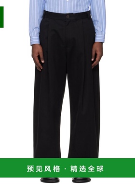 1h可退 香港直邮Studio Nicholson 男士 黑色 Sorte 长裤 SORTESN