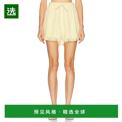 1h可退 香港直邮ZIMMERMANN 女士 Coco Towelling 短裤 3596ASS25