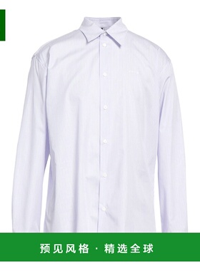 1h可退 香港直邮Oamc 男士 条纹衬衫 purple紫色 舒适时尚