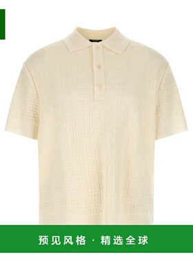 香港直邮BALMAIN 男士POLO衫 GH1GB044KI030KA SS2026 白色