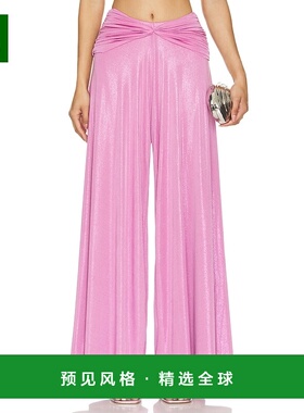 1h可退 香港直邮PATBO 女士 阔腿裤子 CAL28224US purple紫色 舒