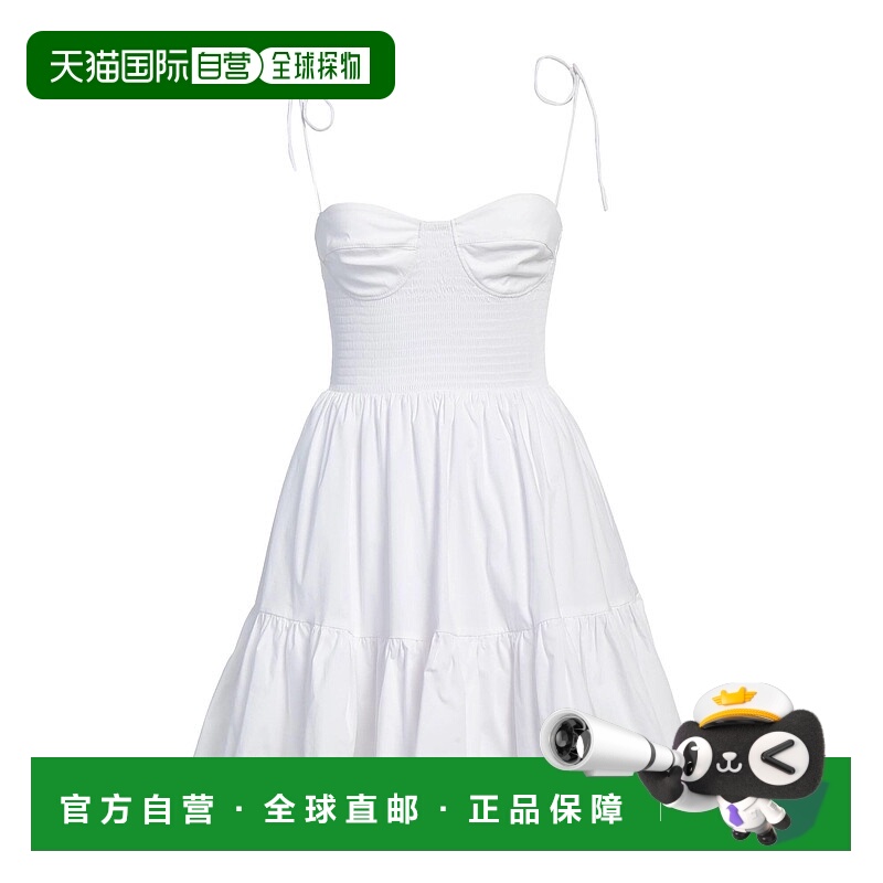 1h可退 香港直邮Staud 女士 短款连衣裙 white白色 舒适时尚