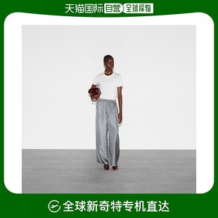 GG斜紋真絲長褲 自營GUCCI 古馳 女士