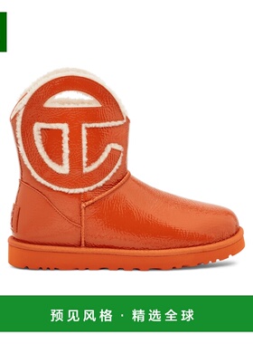 香港直邮UGG UGG X TELFAR 徽标迷你靴子经典皮鞋雪地靴 1155790