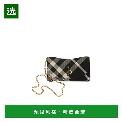 香港直邮Burberry Rocking Horse链条钱包 80953041真皮拉链折叠
