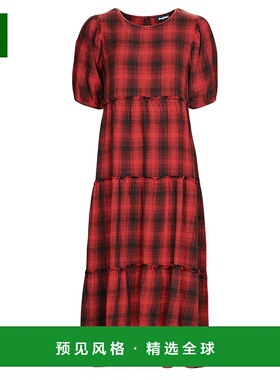 欧洲直邮Desigual 多思奇格 KHAN 女士服装长连衣裙 22WWVW51-301