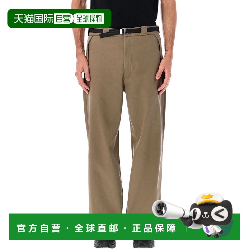 1h可退 香港直邮Roa 男士 扣环斜纹棉布裤 RBMW0380FA267