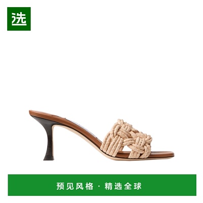 香港直邮Jimmy Choo 方头高跟凉鞋 CHARA70RSW