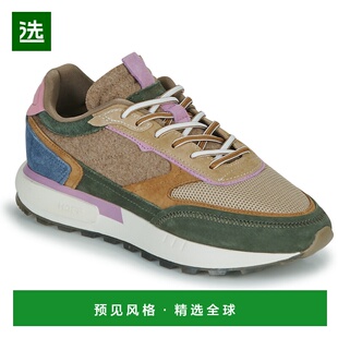 欧洲直邮Hoff 男女同款Tribe部族系列磨绒撞色时尚休闲运动鞋板鞋