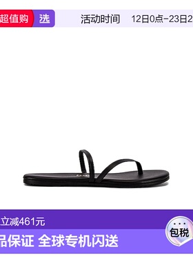 1h可退 香港直邮TKEES 女士 Sarit 凉鞋 SRT01 black黑色 舒适时