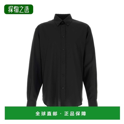 1h可退 香港直邮Fendi 芬迪 男士 长袖衬衫 FS1275ASCH black黑色