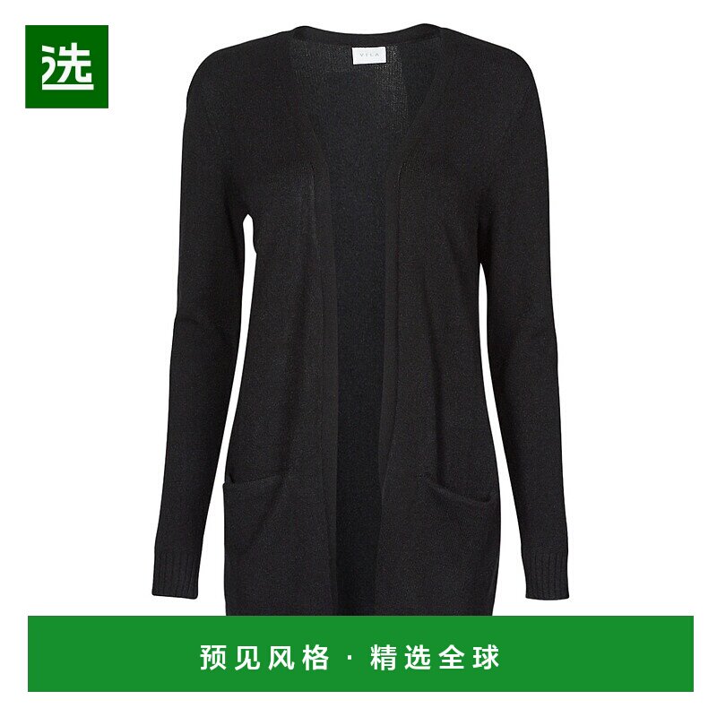 欧洲直邮Vila  VIRIL 女装开衫 14044041-BLACK-NOOS=14044041-CA